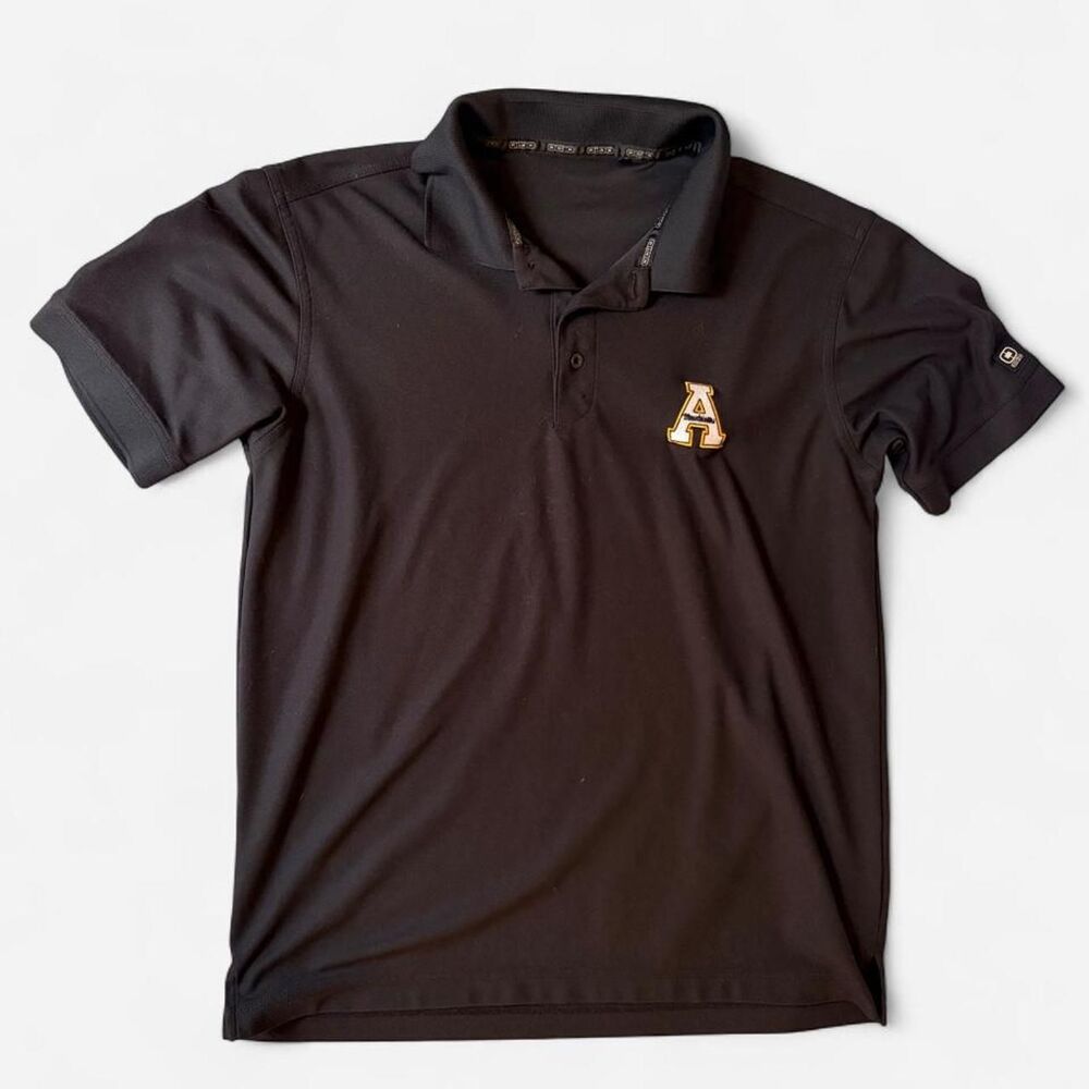 Ogio Men's Black and Navy Polo-shirts